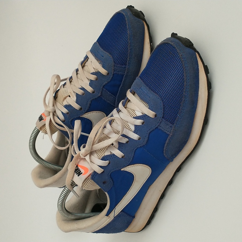 Nike Challenge OG Royal Blue and White Athletic Men's Shoes - Picture 6 of 12